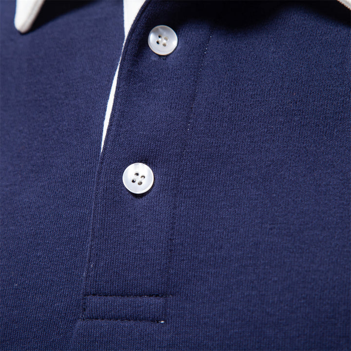 Carlos | Elegant Vielseitig Komfort Herren Winter Polo