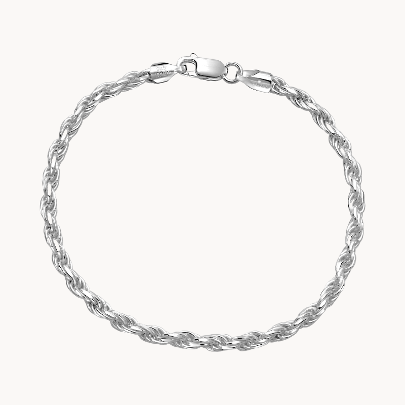 Elegante zeitlose Handwerkskunst Herren Kordelarmband