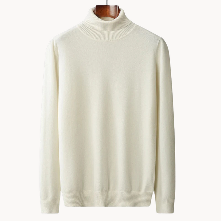 Kino | Luxuriöse gestrickte Wärme Herren-Rollkragenpullover