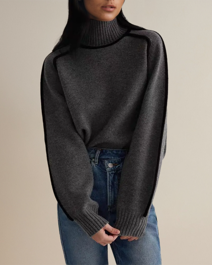 CLAIRE | Sophisticated Softness Damen-Rollkragenpullover