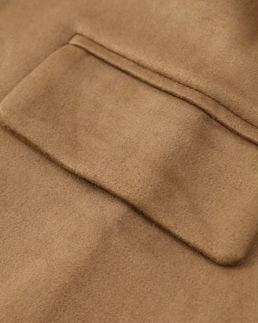 Lily | Luxuriöser Camel Wildleder Damen Blazer