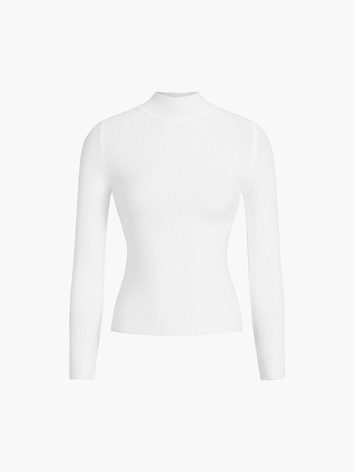 Solene | Weiches Strickkomfort Damen Langarm Top