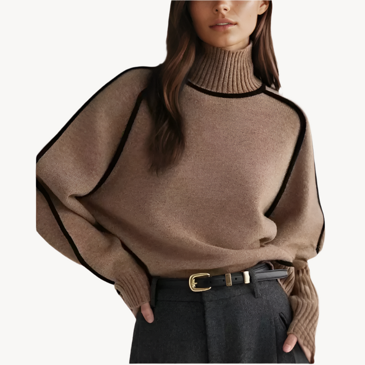 CLAIRE | Sophisticated Softness Damen-Rollkragenpullover