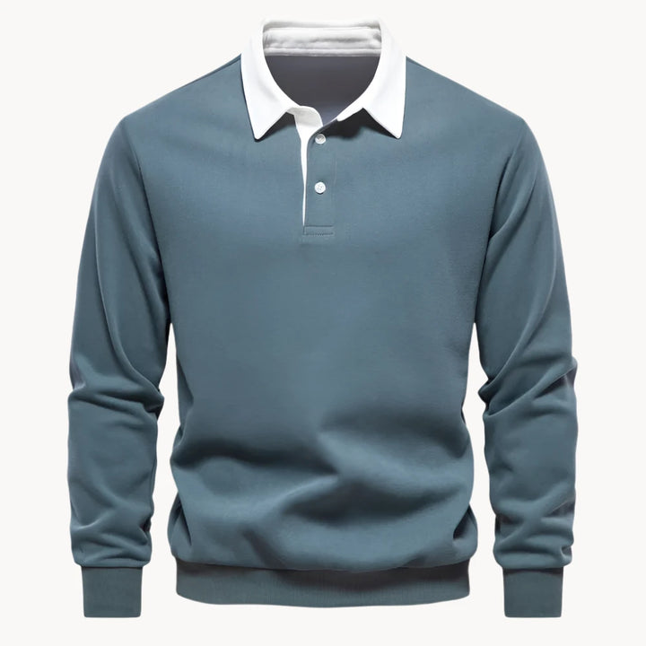 Carlos | Elegant Vielseitig Komfort Herren Winter Polo
