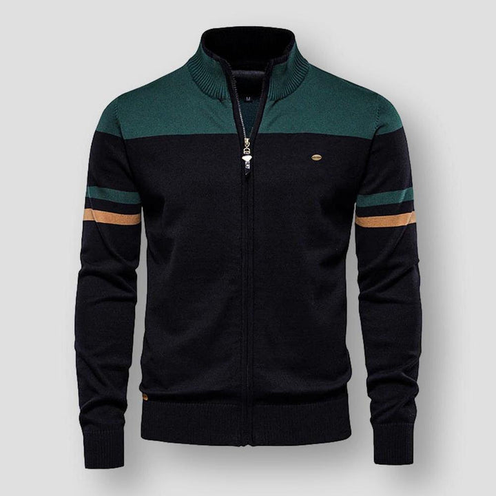 Atlas | Retro Streifendesign Herrenjacke