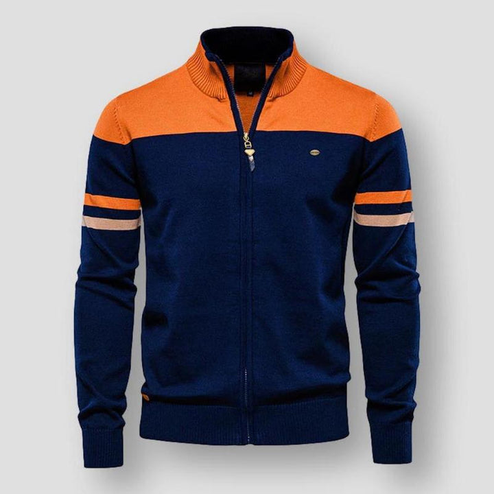 Atlas | Retro Streifendesign Herrenjacke