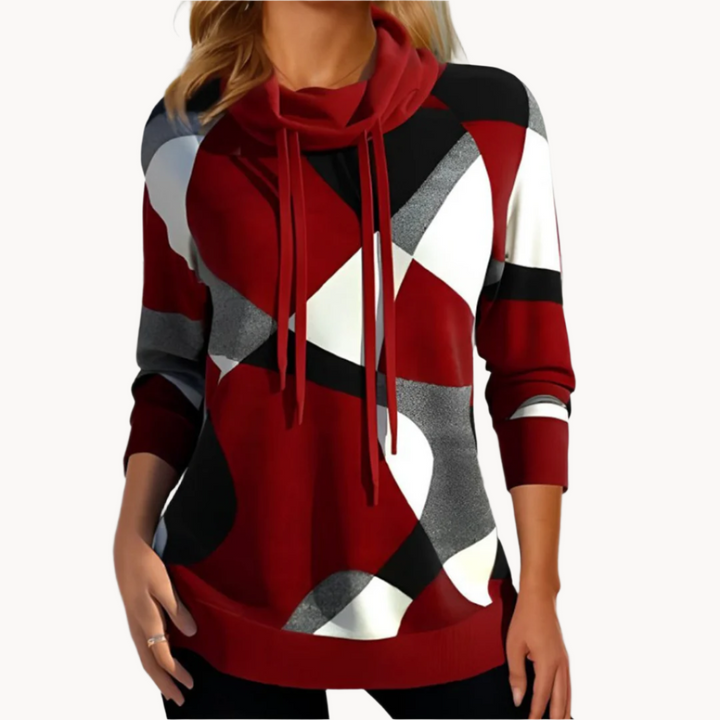 Adriana | Schickes Farbblock-Design Damen-Top