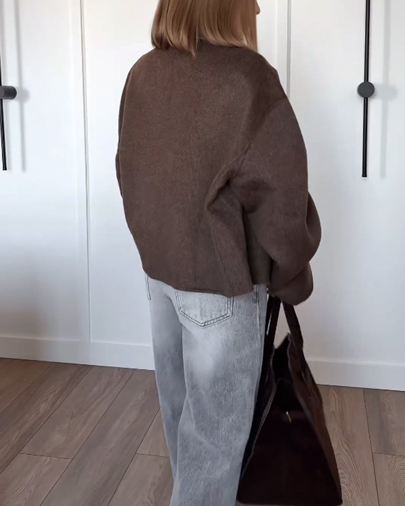 Georgia | Oversized Relaxed Fit Damenmantel