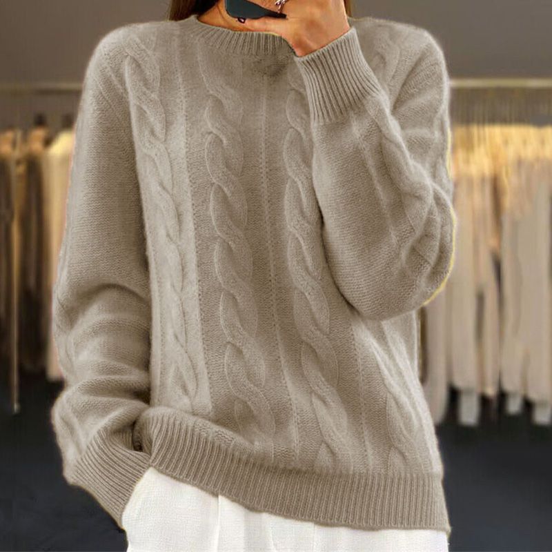 Fabiola | Superweicher Damenstrickpullover